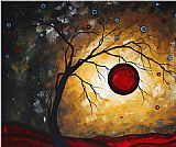 Megan Aroon Duncanson Red Moon painting